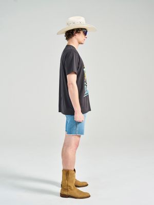 Wrangler x Pit Viper T-Shirt in Black alternative view 7