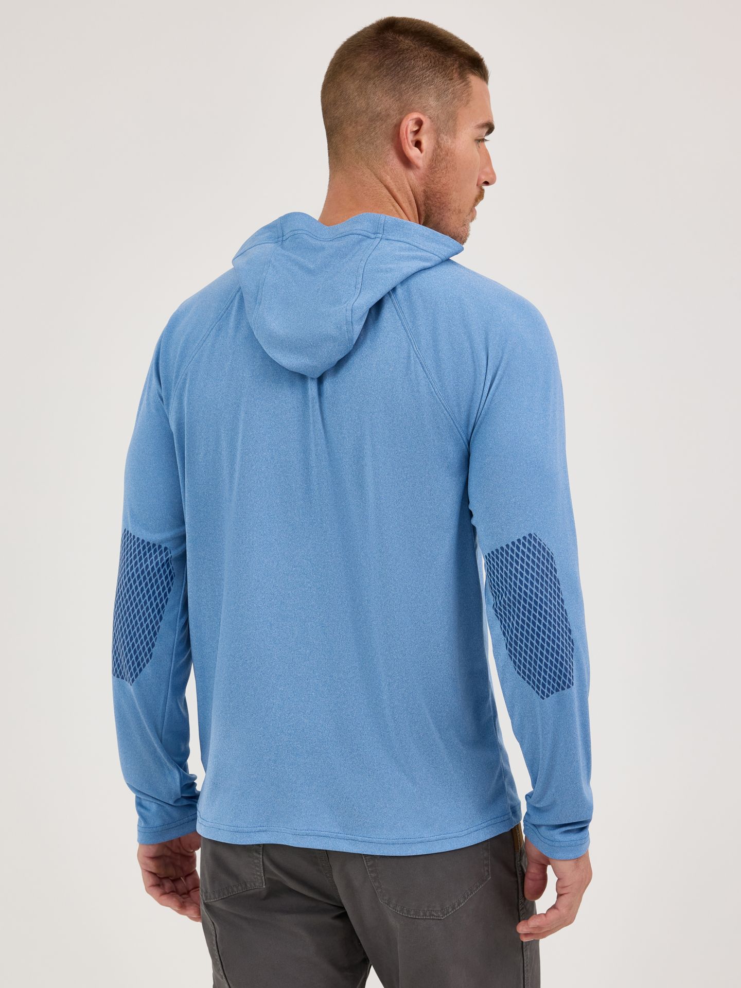 Мужская футболка Wrangler Riggs Workwear® Technical Sun, цвет: Яркий кобальтовый — фото 2