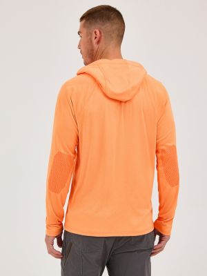 Wrangler RIGGS Workwear&reg; Technical Sun T-Shirt in Vibrant Orange