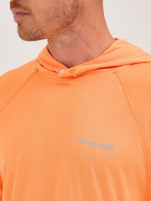 Wrangler RIGGS Workwear&reg; Technical Sun T-Shirt in Vibrant Orange
