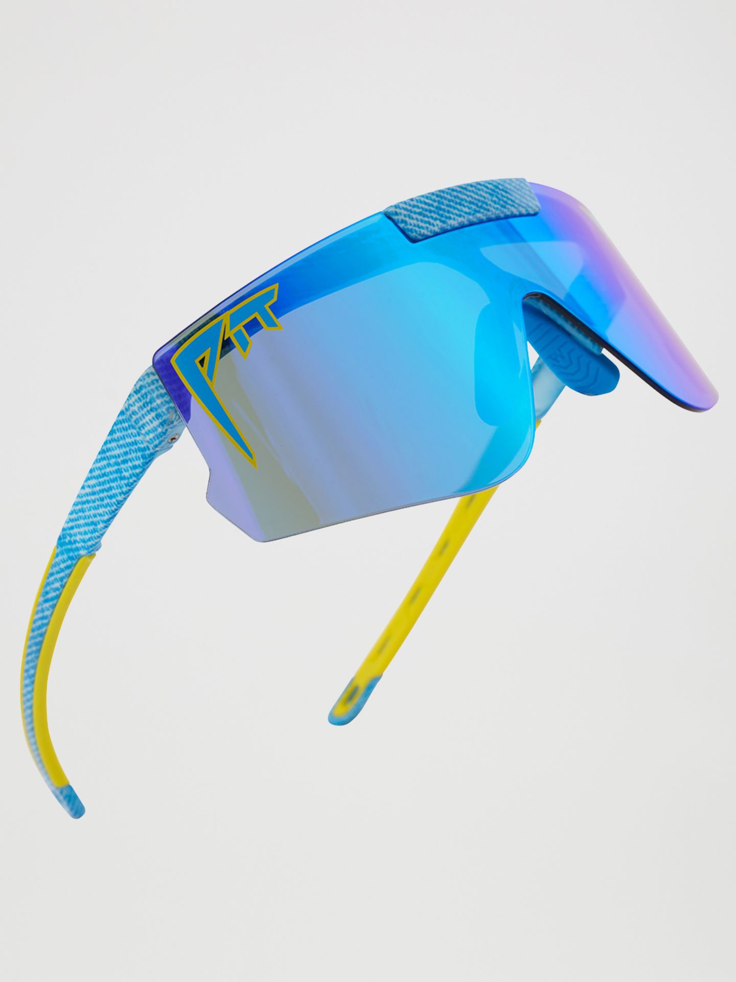 Мужские солнцезащитные очки Wrangler x Pit Viper Sunglasses, цвет: Джинсовый — фото 2