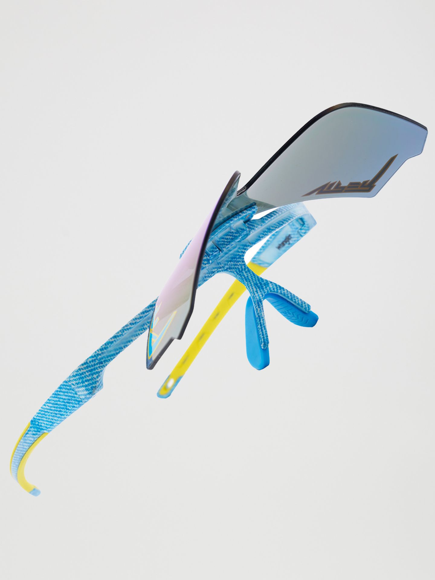 Мужские солнцезащитные очки Wrangler x Pit Viper Sunglasses, цвет: Джинсовый — фото 6
