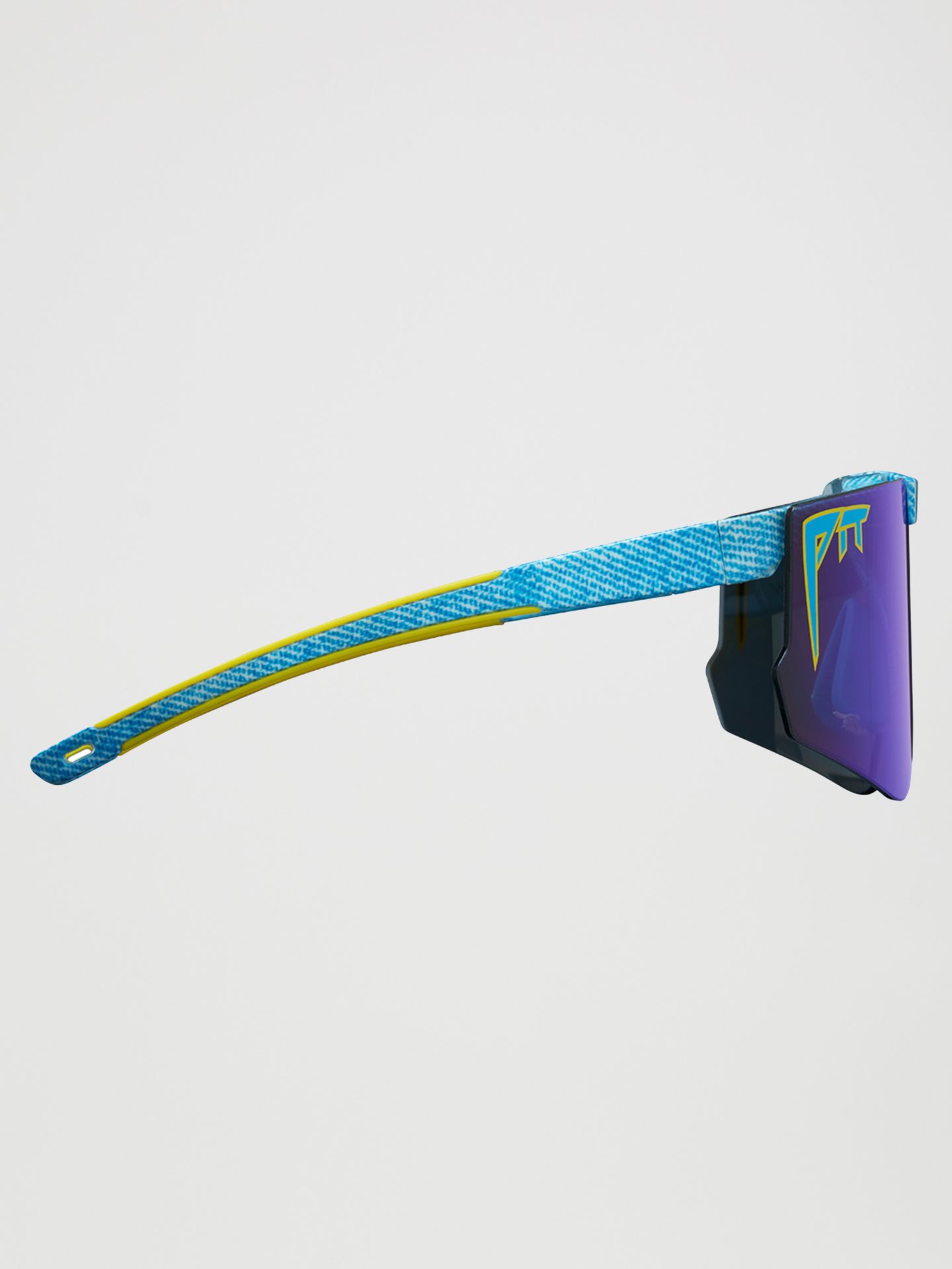 Мужские солнцезащитные очки Wrangler x Pit Viper Sunglasses, цвет: Джинсовый — фото 7