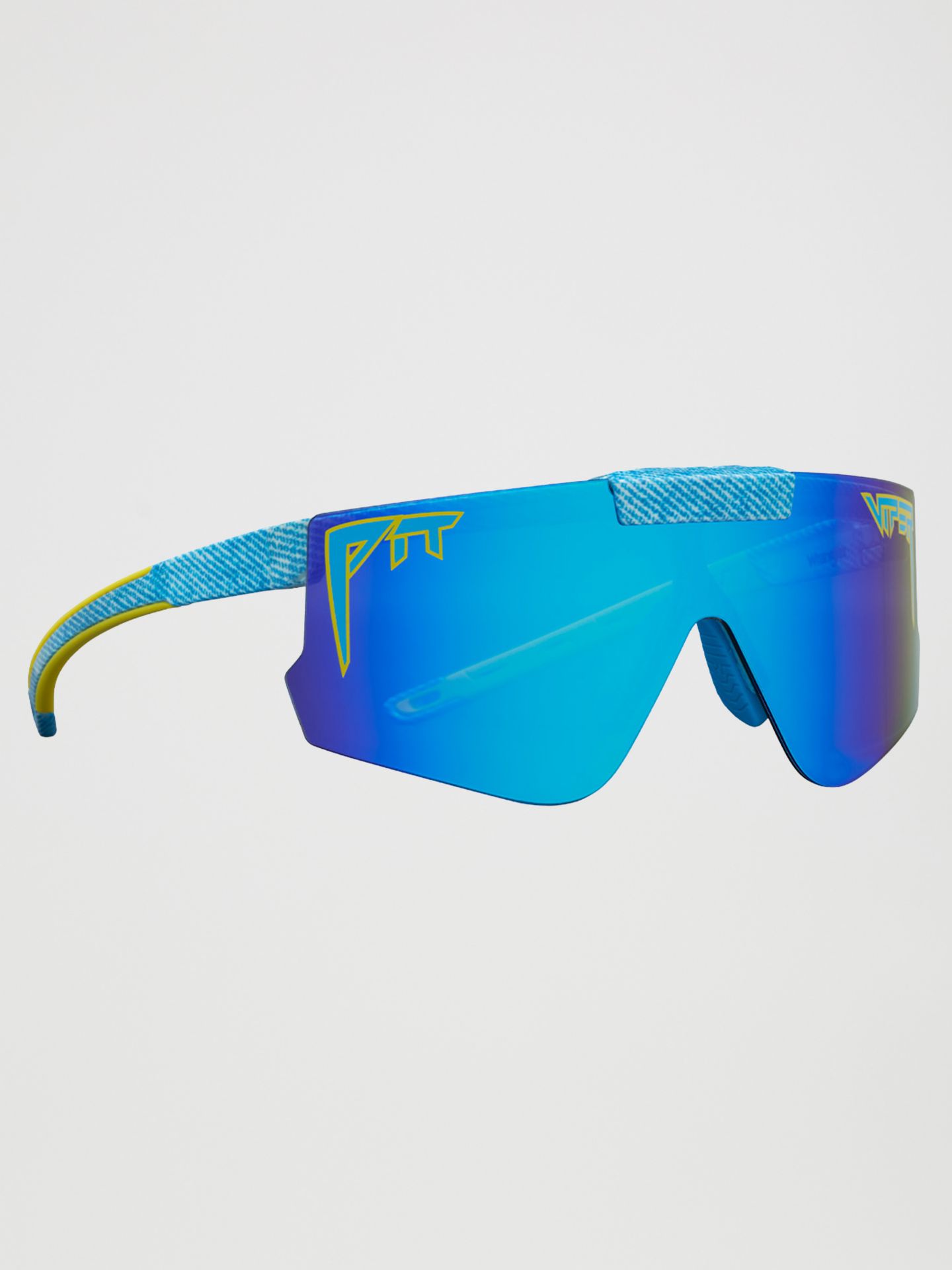 Мужские солнцезащитные очки Wrangler x Pit Viper Sunglasses, цвет: Джинсовый — фото 1