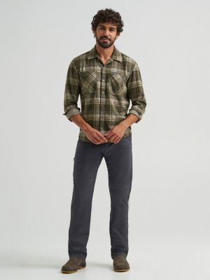 Men's Wrangler&reg; Outdoor Rugged Utility Pant in Anthracite alternative view 4