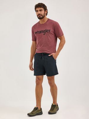 Wrangler ATG Men's Gym to Trail Short in Jet Black alternative view 3