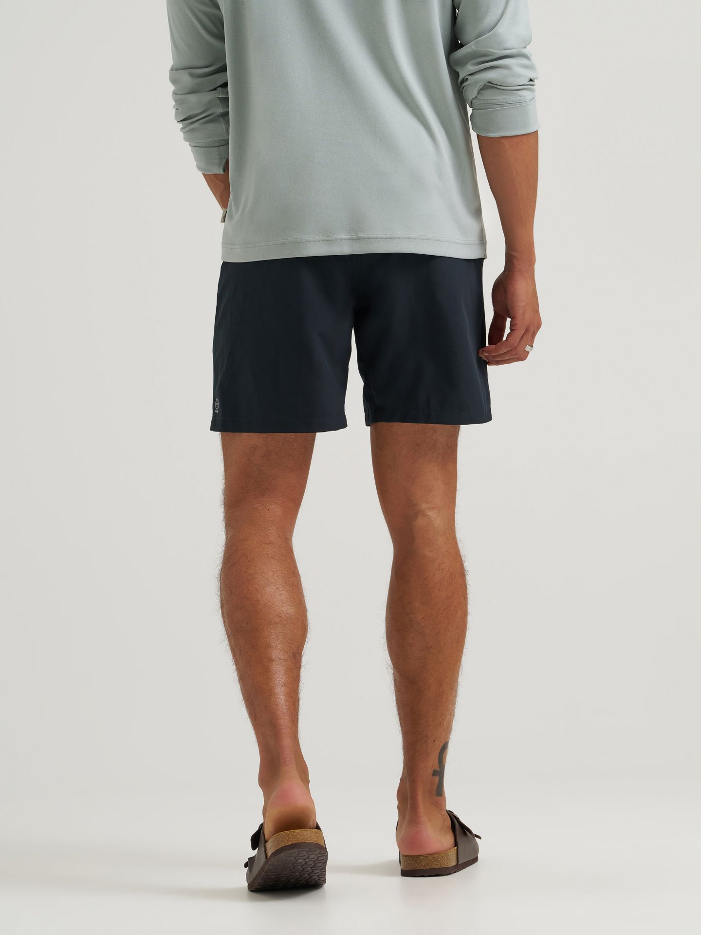 Мужские шорты Wrangler ATG™ Gym to Trail Short, цвет: Угольно-чёрный — фото 9