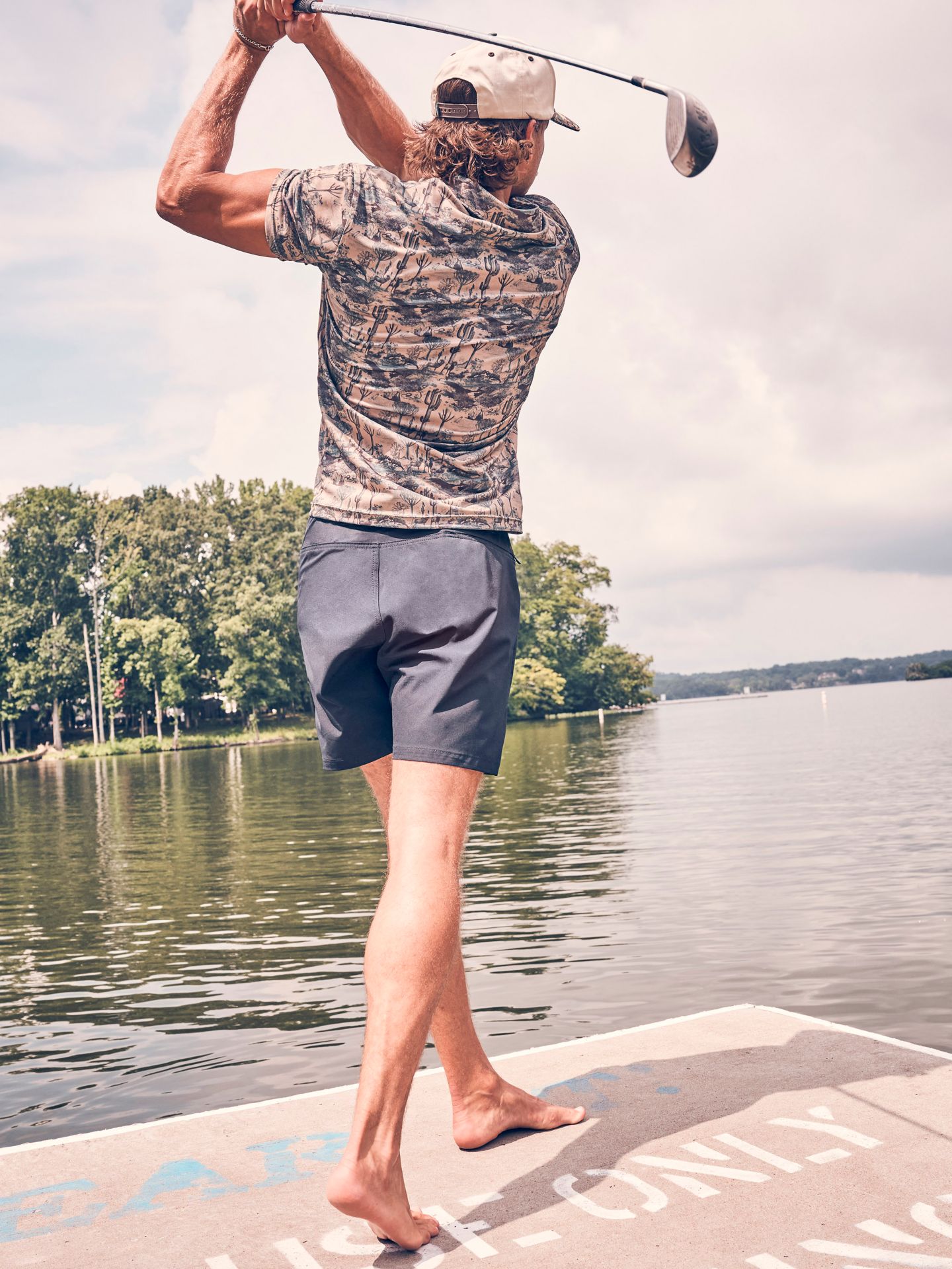 Мужские шорты Wrangler ATG™ Gym to Trail Short, цвет: Угольно-чёрный — фото 1