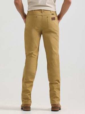 Premium Performance Tough Comfort Cowboy Cut® Slim Fit Canvas Jean in Kelp