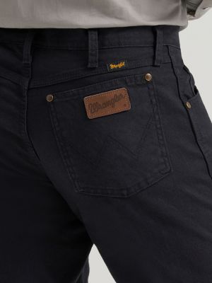 Premium Performance Tough Comfort Cowboy Cut&reg; Regular Fit Canvas Jean in Black