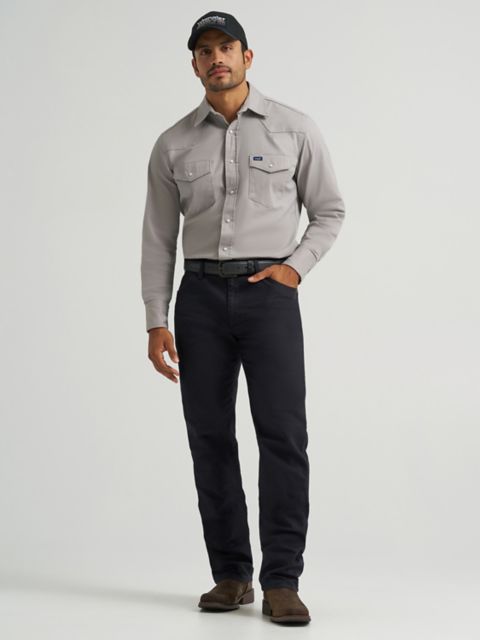 Мужские джинсы Wrangler Premium Performance Tough Comfort Cowboy Cut® Regular Fit Canvas Jean