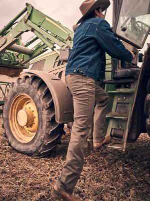 Premium Performance Tough Comfort Cowboy Cut® Regular Fit Canvas Jean