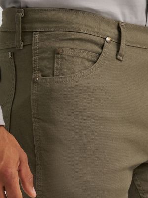 PP Tough Comfort Cowboy Cut Regular Fit Canvas Jean:Sea Turtle:44:30 alternative view 5