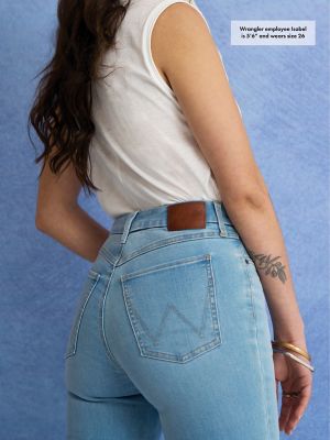 Women's Wrangler Bespoke High Rise Flare Jean in Harmony