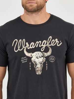 Men's Steerhead Graphic T-Shirt in Black Steer