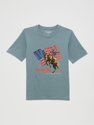 Boy's Logo Front Graphic T-Shirt
