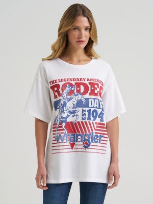 Women's Wrangler Rodeo Days Oversized Tee