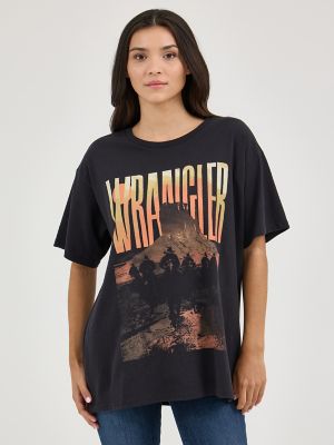 Women's Wrangler Western Graphic Oversized Tee | SALE