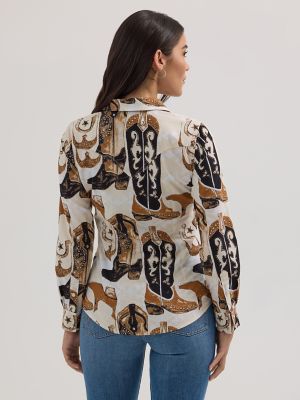 Women's Saddle Up Slim Western Snap Shirt | NEW & FEATURED