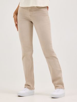 Women's Wrangler® High Rise True Straight Leg Jean in Athena alternative view
