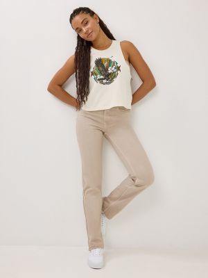 Women's Wrangler® High Rise True Straight Leg Jean in Athena