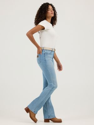 Women's High Rise Bootcut Jean in Dune