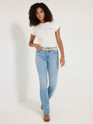 Women's High Rise Bootcut Jean in Dune