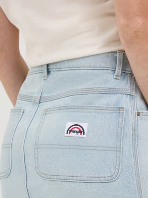 Women's Carpenter Mini Skirt in Aria alternative view 7