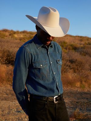 Wrangler® x PacSun Men's Denim Shirt