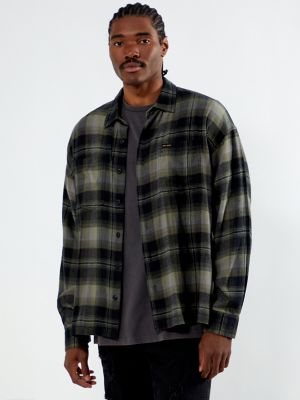 Fashion mens wrangler flannel shirts