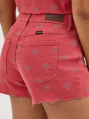 Women's Vintage Print Short in Diamond Bay alternative view 5