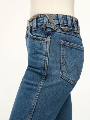 Wrangler + STAUD The Must Jean in Indigo alternative view 3