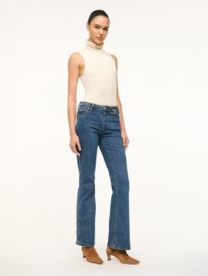 Wrangler + STAUD The Must Jean in Indigo alternative view 4