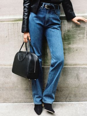 Wrangler + STAUD The Must Jean in Indigo alternative view 5