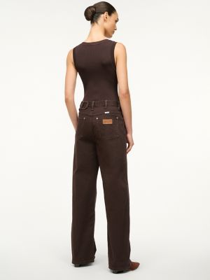Wrangler + STAUD The Loose Jean in Earth