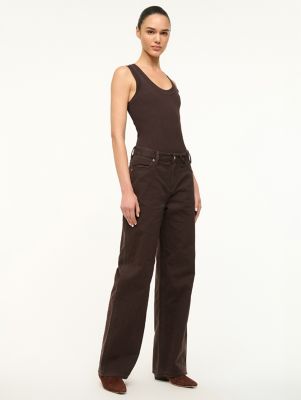 Wrangler + STAUD The Loose Jean in Earth