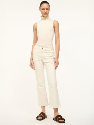 Wrangler + STAUD The Cropped Boot Jean