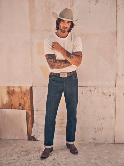 Мужские джинсы Wrangler Men's Cone Denim® White Oak Selvedge Jean