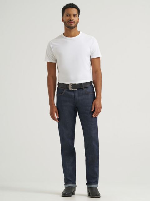 Мужские джинсы Wrangler Retro® Slim Fit Straight Selvedge Stretch Jean