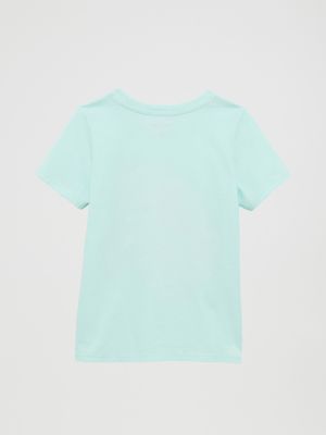 Girl's Wrangler Western Graphic Tee in Teal alternative view 2