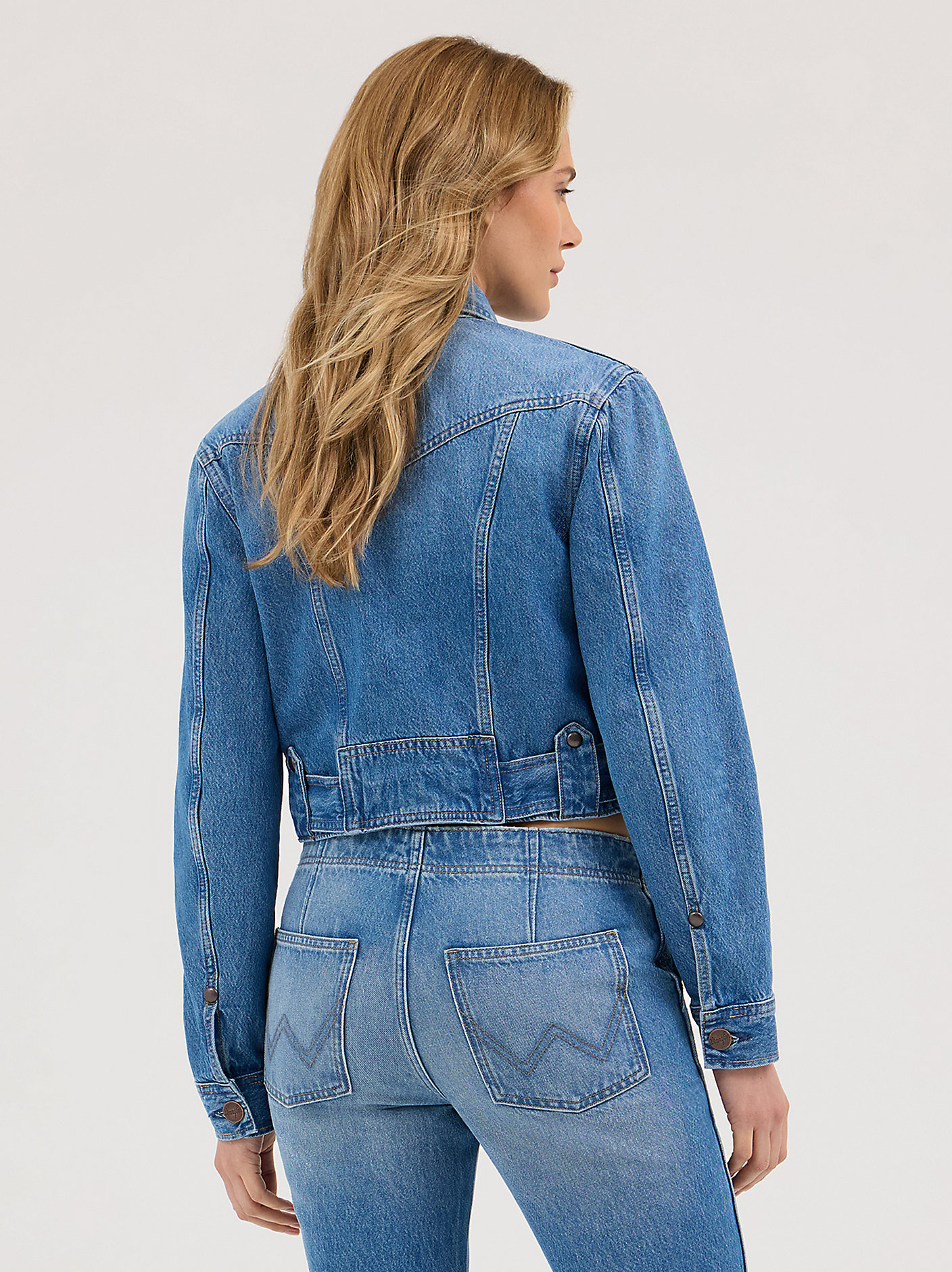 Women's Denim Moto Jacket | JACKETS & OUTERWEAR | Wrangler® Women's Denim Moto Jacket | JACKETS & OUTERWEAR | Wrangler®