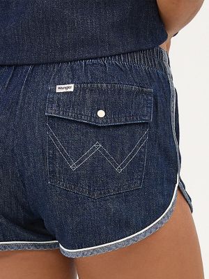 Women's Piped Short in Saddle alternative view 5