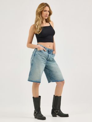 Women's Jort in Sand Surf alternative view