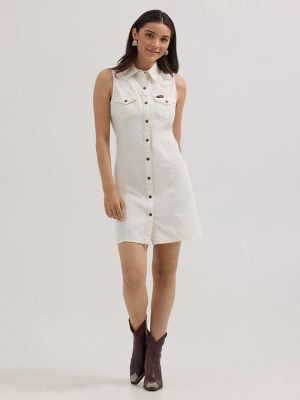 Women's Western Snap Shift Dress