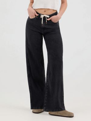 Women's Tie Front Loose Jean