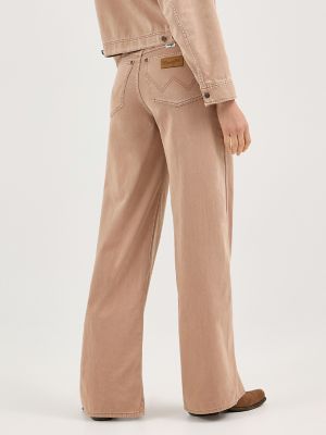 Women's Loose Spat Jean in Raw Umber alternative view 4