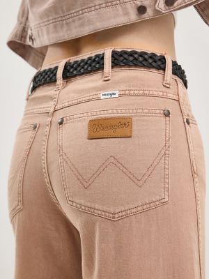 Women's Loose Spat Jean in Raw Umber alternative view 5