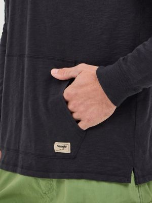 Мужские свитеры Wrangler Men's Lightweight Hooded Pullover — фото 4