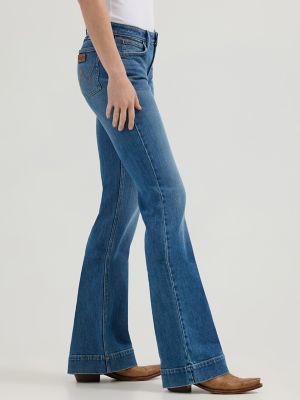 Women's Wrangler Retro® Mae Wide Leg Trouser Jean in Allison