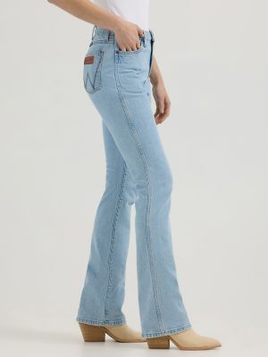 Women's Wrangler Retro® Bailey High Rise Bootcut Jean in Lila alternative view 2